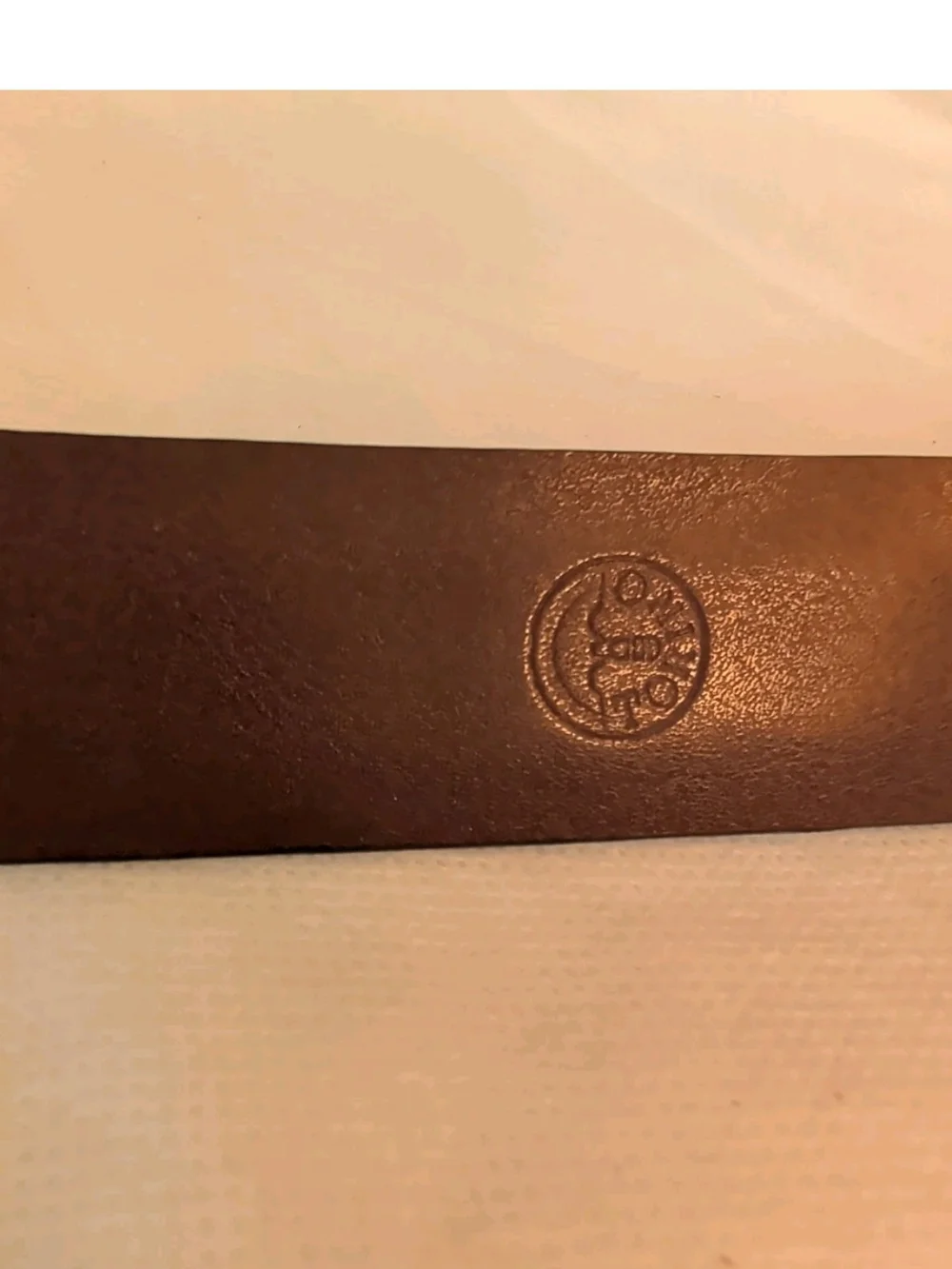 Men's Torino Paul Frederick Belt Black Crocodile Embossed Itn. Calfskin Size 44